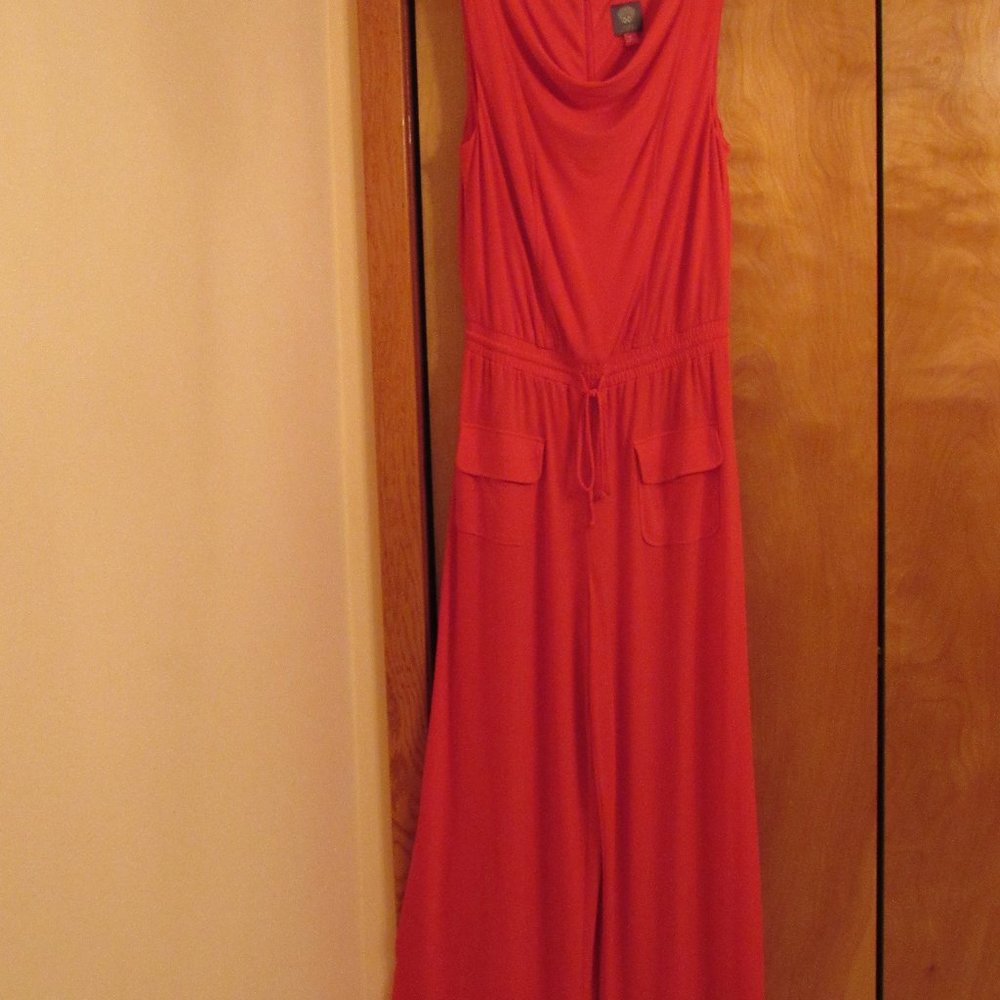 Vince Camuto Cowl Neck Blouson Jumpsuit